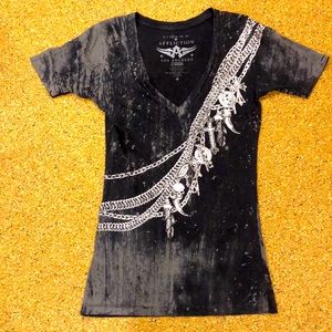 Affliction Tribal Chain Tee